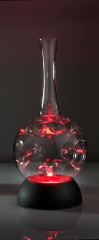 Preview: LED-Beleuchteter Silikonring, Netzstecker Europa (Dekanter nicht enthalten)